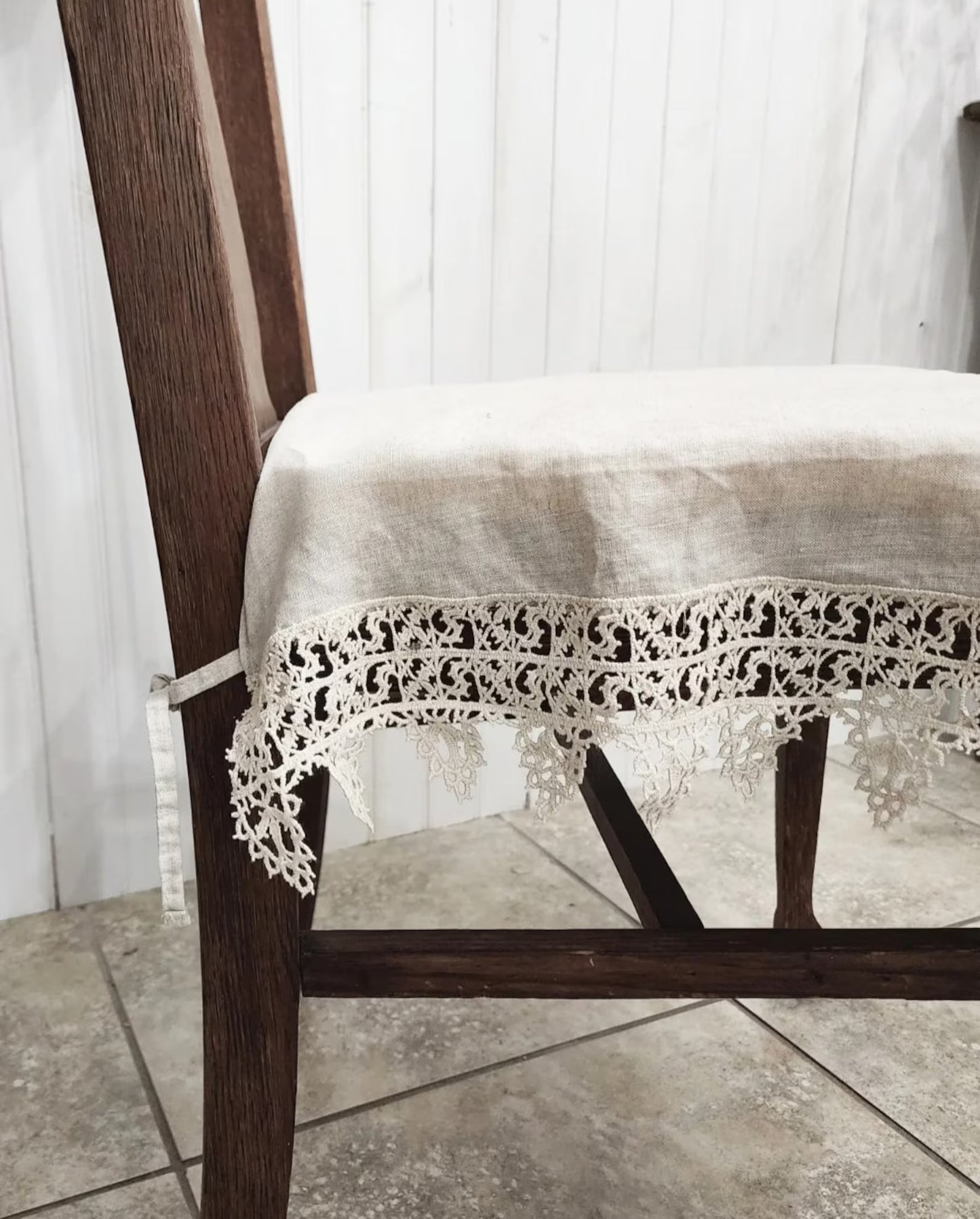 Lace Chair Seat Cover