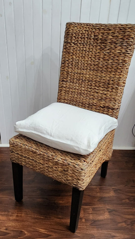 Chair Pad Cushion Cover For Wicker Dining Chair