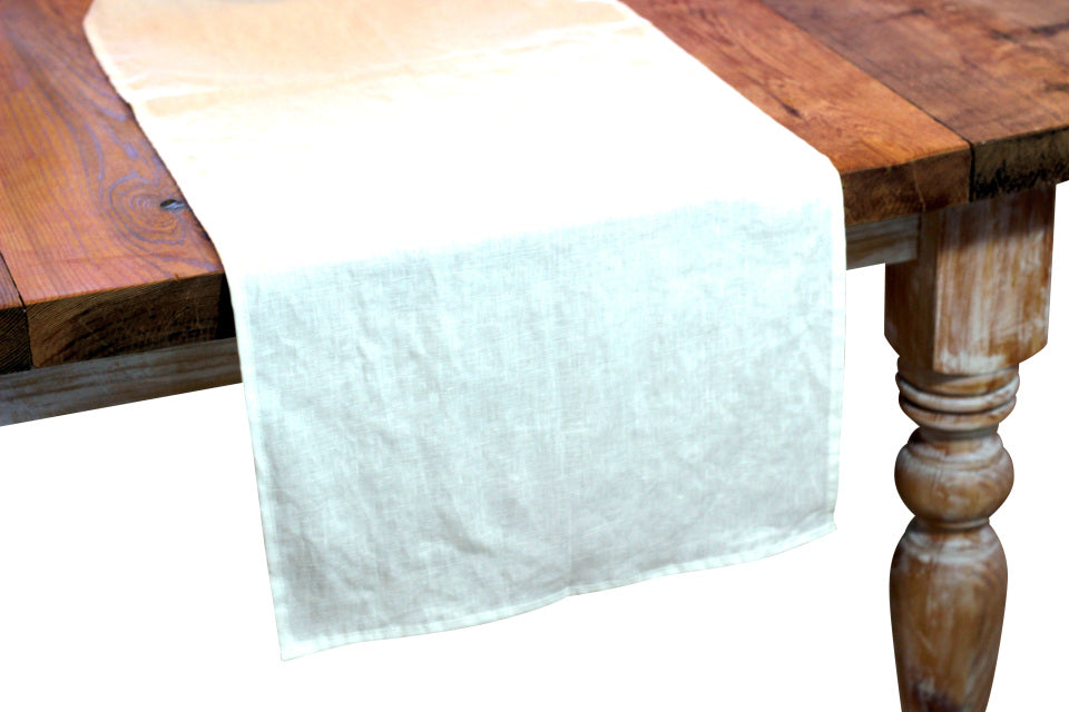 Table Runners in 100% flax Linen