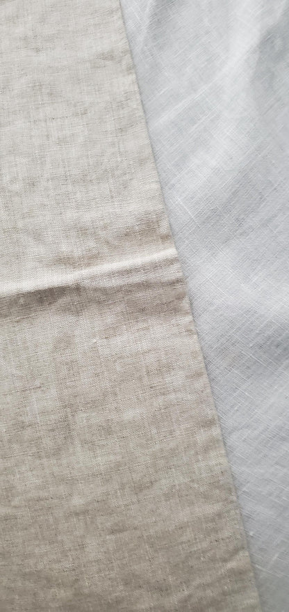 4 Napkins 100% Linen (20x20 inches) Natural Flax Color Beige